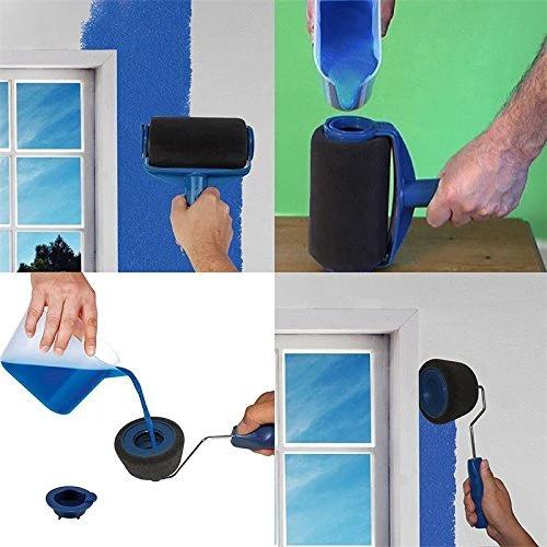 Paint roller with container - 5 pieces/8 pieces by Bowlift