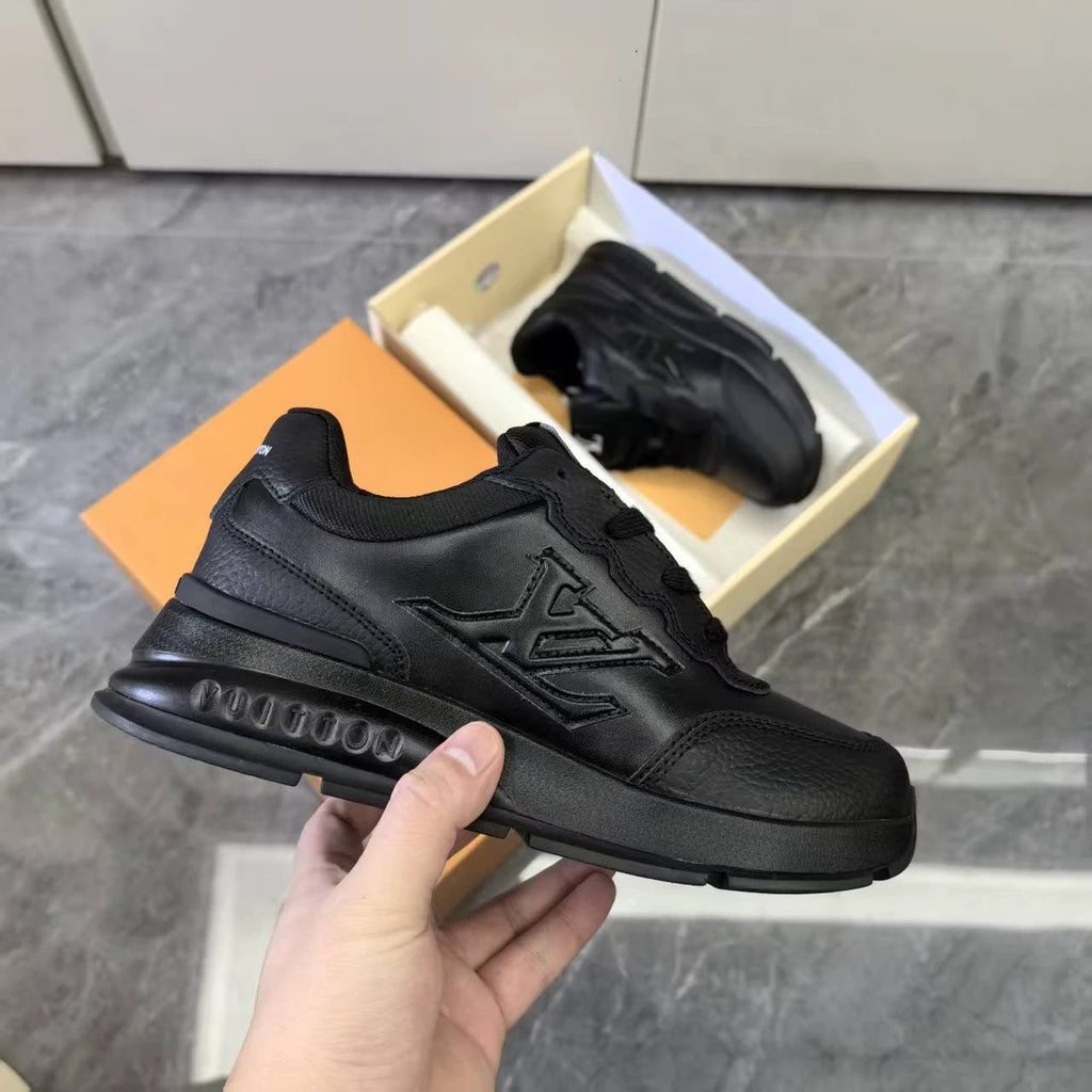 Luxury Lou Paris Classic Trainers Black Shoes Sneakers by Air Jordan