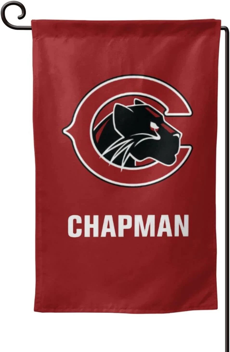 Chapman University Logo Garden Flag - Panthers Banners For Outdoor Indoor Home Garden Yard Decorations by flagsshop