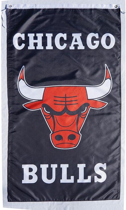 Chicago Bulls Flag-3x5FT Chicago Bull flags Banner-100% polyester by flagsshop