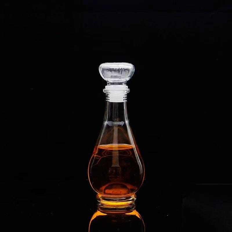 Mini Vintage Glass Decanter by BowLift