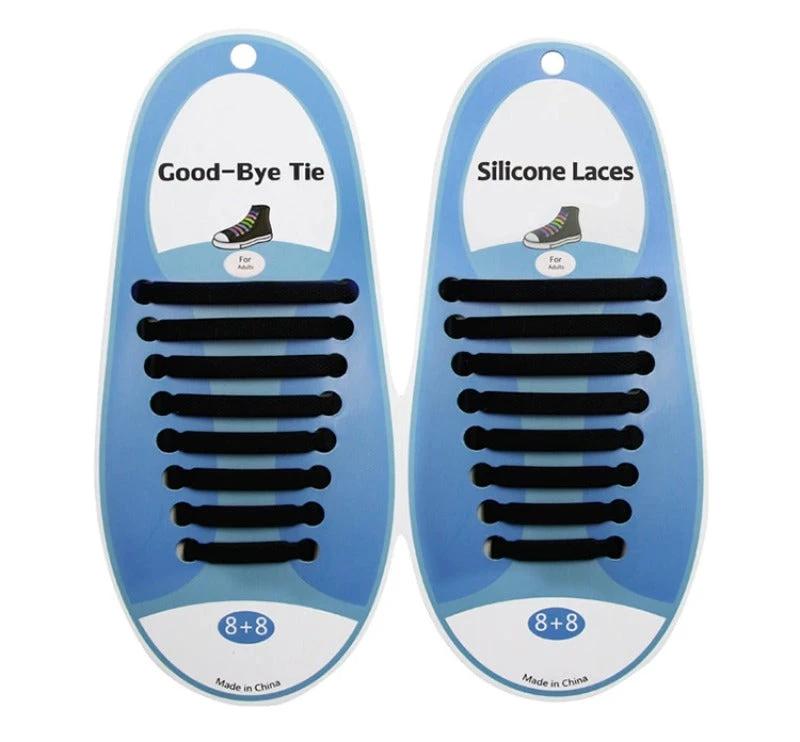 Elastic Silicone No-Tie Shoelaces by BowLift