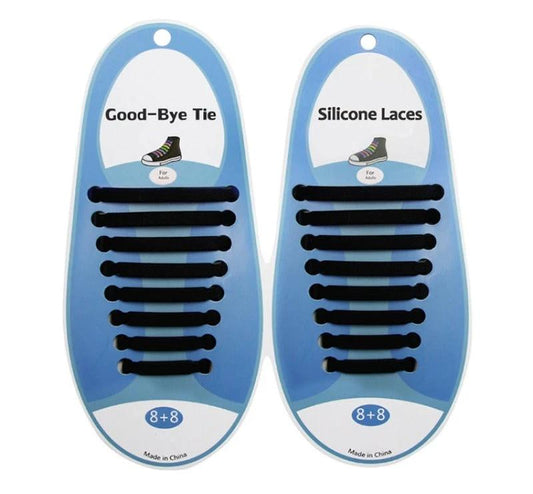 Elastic Silicone No-Tie Shoelaces by BowLift