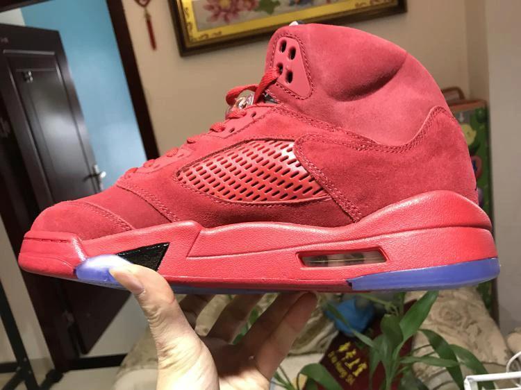 Air Jordan 5 Retro Red Suede by Air Jordan