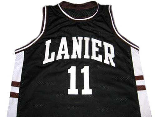 Monta Ellis Jersey #11 Lanier High School Basketball Black by My store basketball
