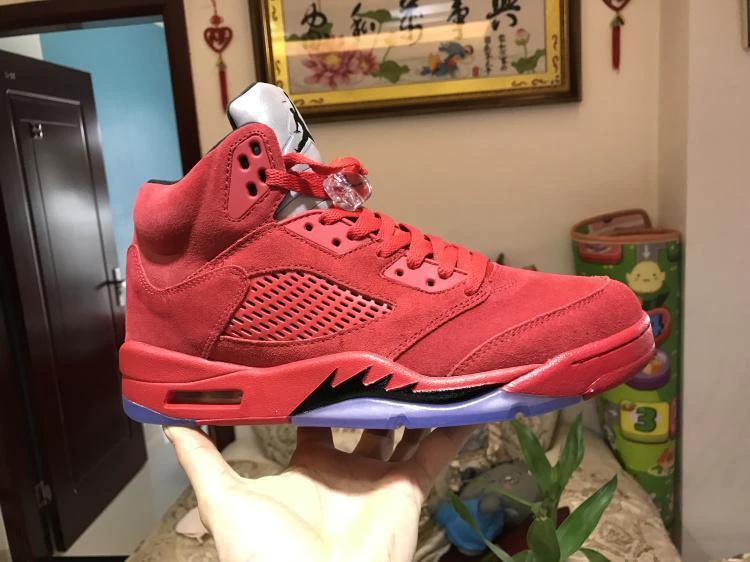 Air Jordan 5 Retro Red Suede by Air Jordan