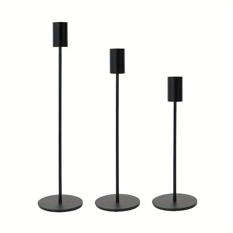 ElegantGleam | 3-piece metal candle holder set for the table Bowlift by Bowlift