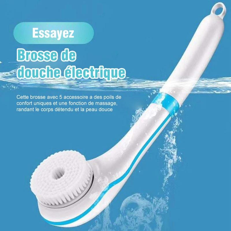 5-in-1 electric shower brush by Bowlift