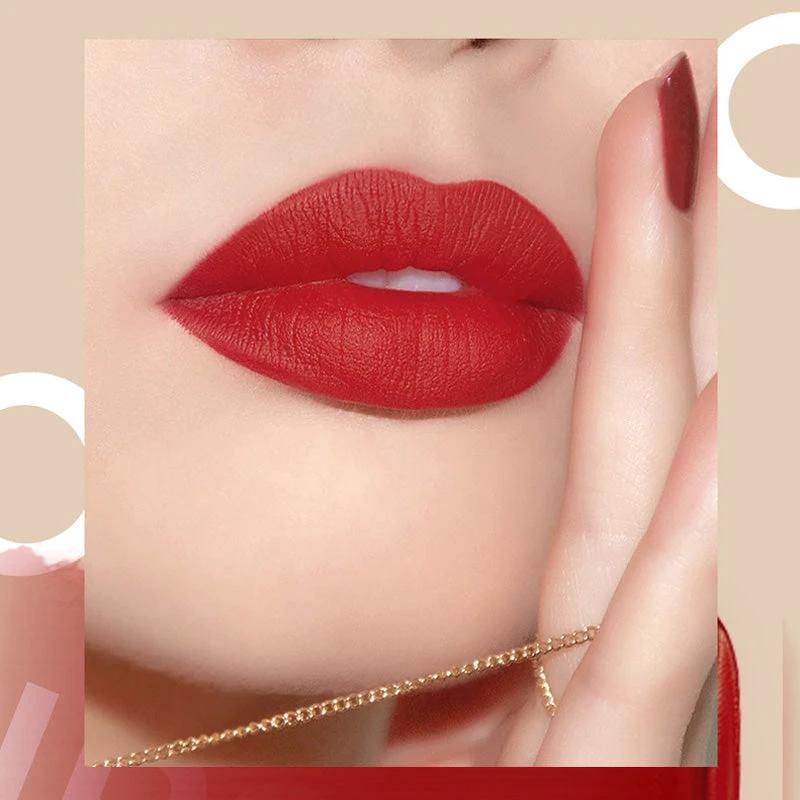 Lipstick Set Velvet Matte with Glamour Chain Handbag by Bowlift