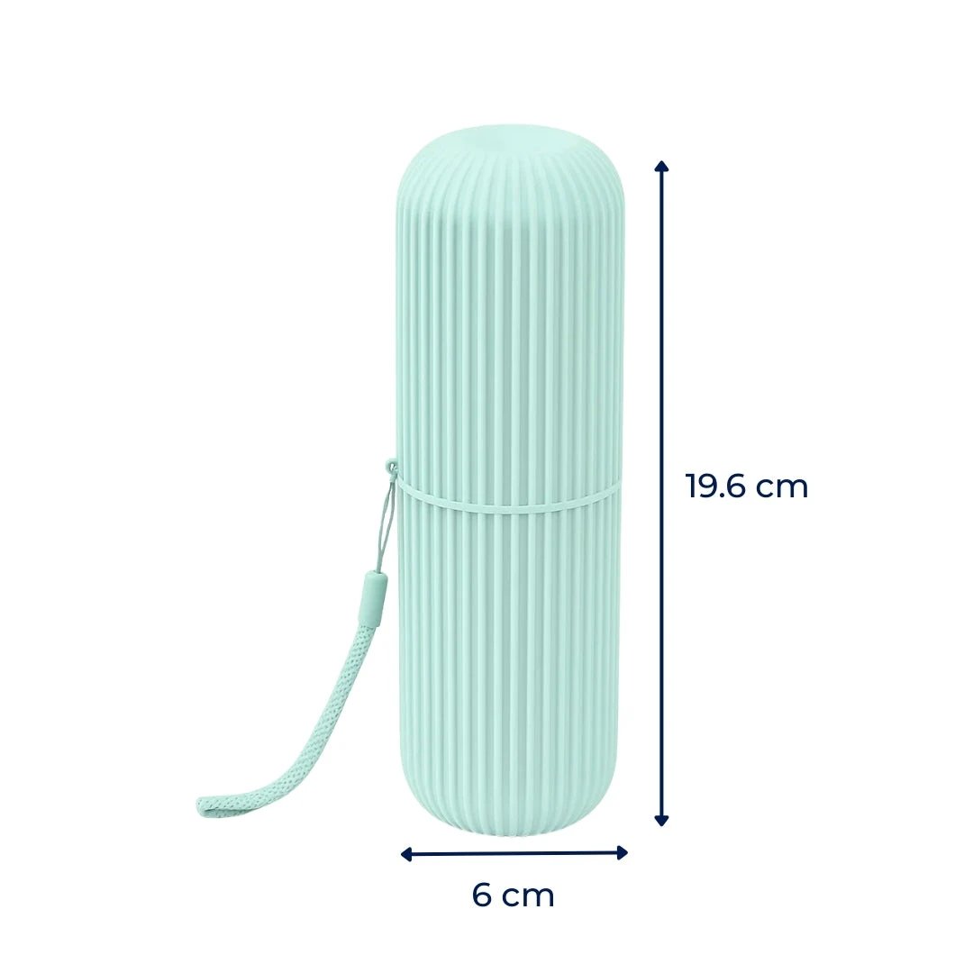 Mouthwash Cup Included – Compact Dust‑proof Design – Hygienic Oral Care for Travel & Holidays Bowlift by Bowlift