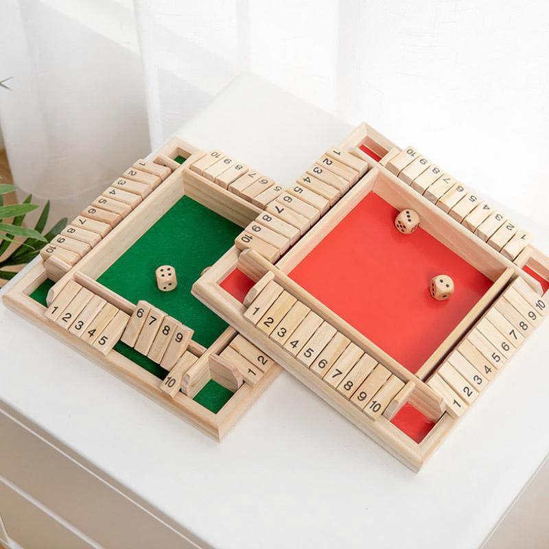 Wooden game board with lockable spinning by Bowlift