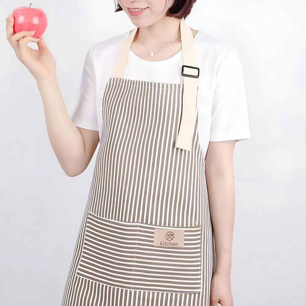 Kawaii Stripes Apron by Casa & Beyond