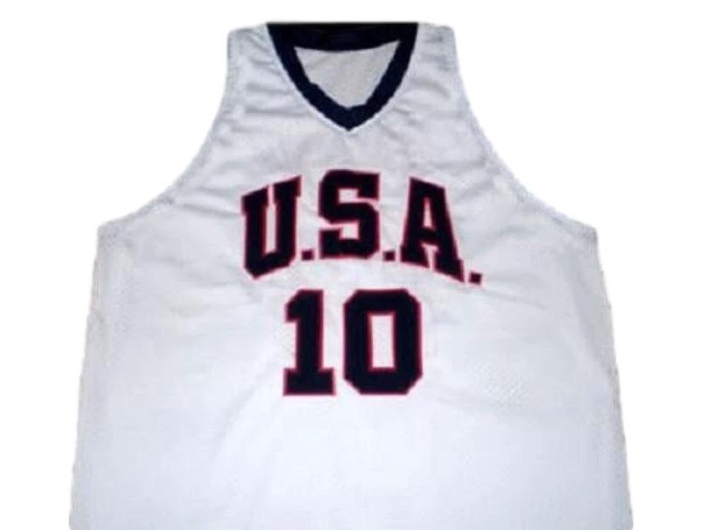 Kobe Bryant Jersey #10 Team USA Basketball White by My store basketball