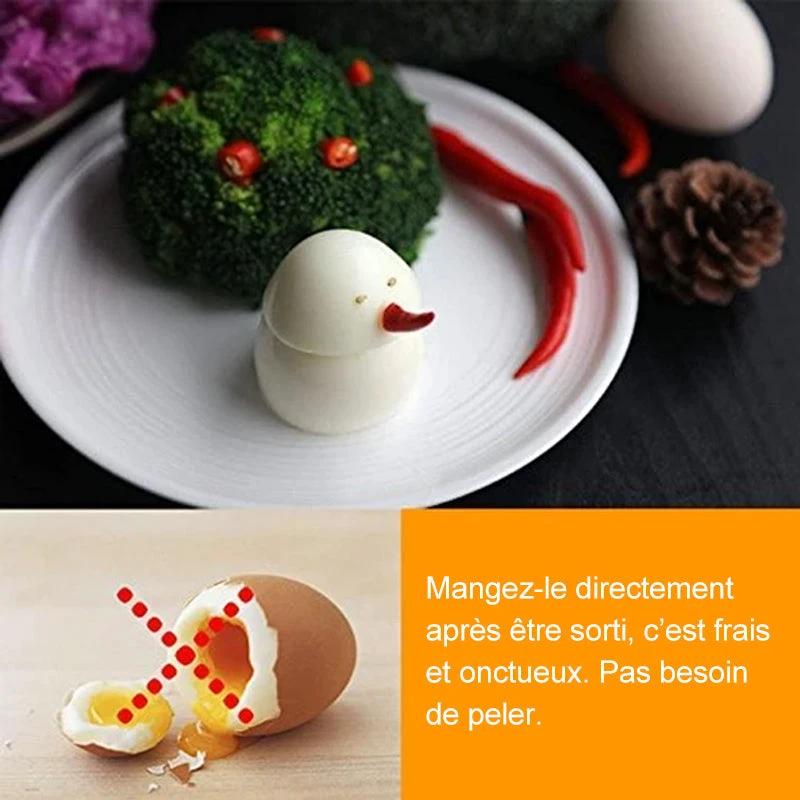 Egg cooker without shell by Bowlift