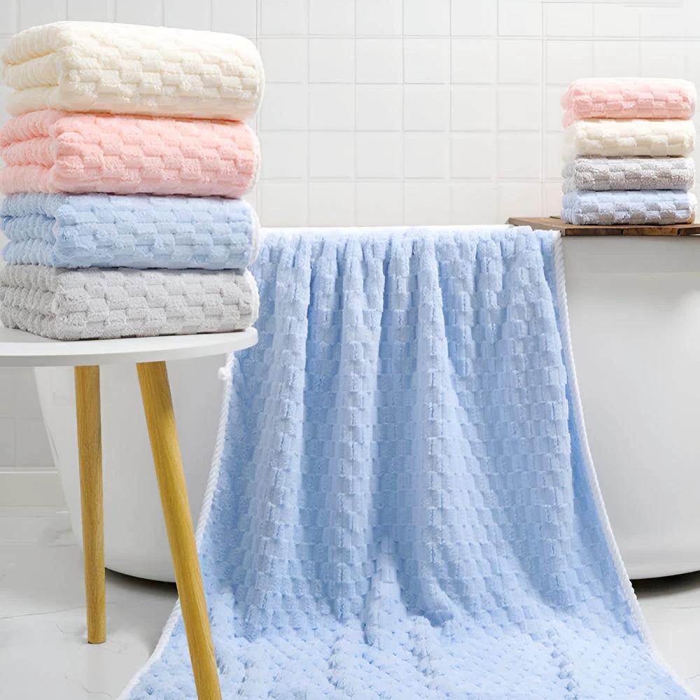 Pure Soft Fleece Towels by Casa & Beyond