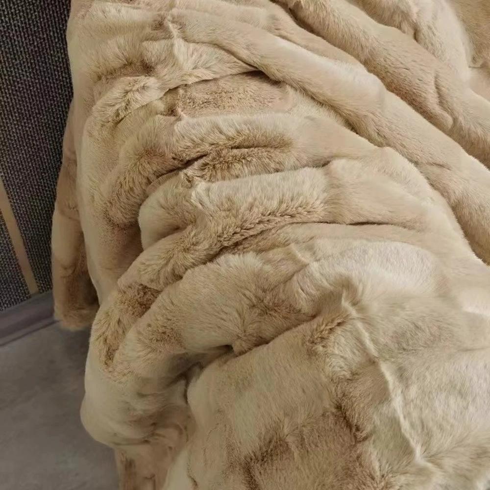 Heavenly Retreat Faux Fur Blanket by Casa & Beyond