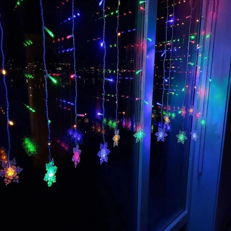 Decorative LED Snowflake Lights by Bowlift