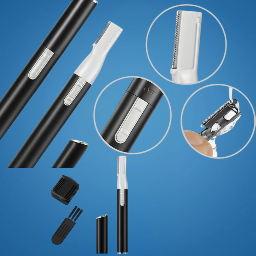 Painless Precision – Stainless Steel Mini Facial Shaver – For Sensitive Skin & On-the-Go Grooming Bowlift by Bowlift