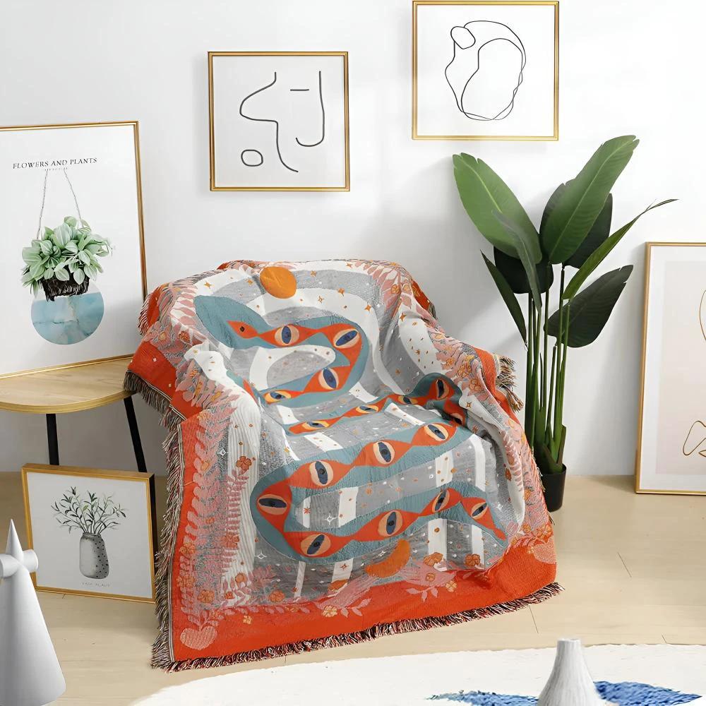 Serpent's Path Blanket by Casa & Beyond