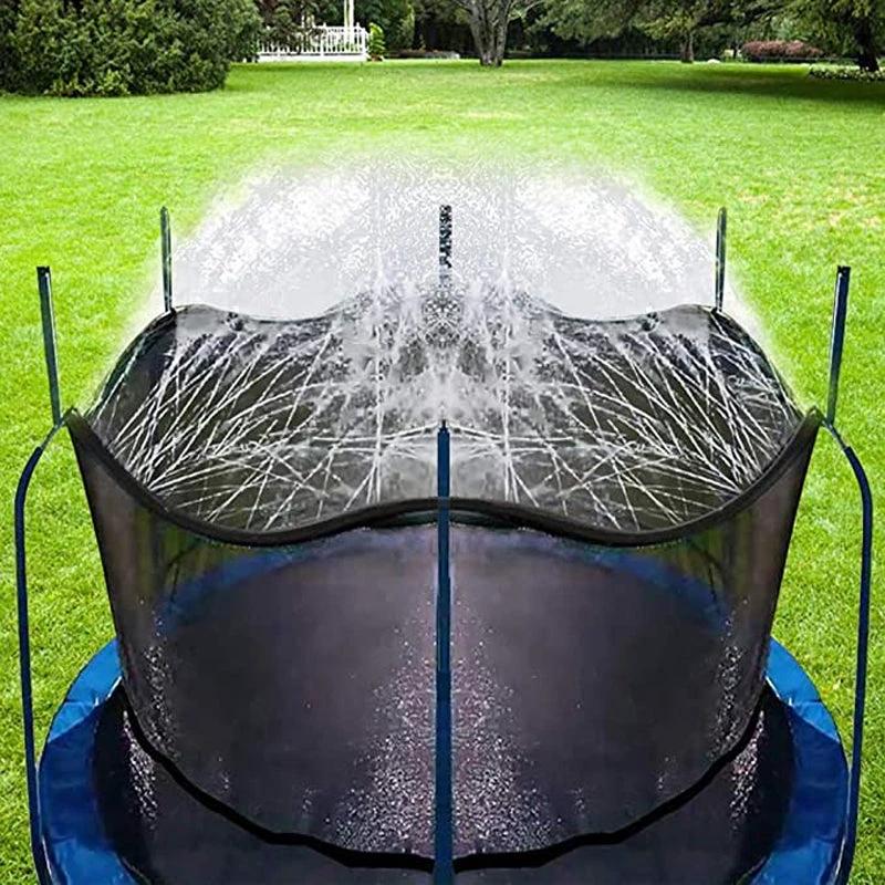 Water sprinkler for trampoline by Bowlift