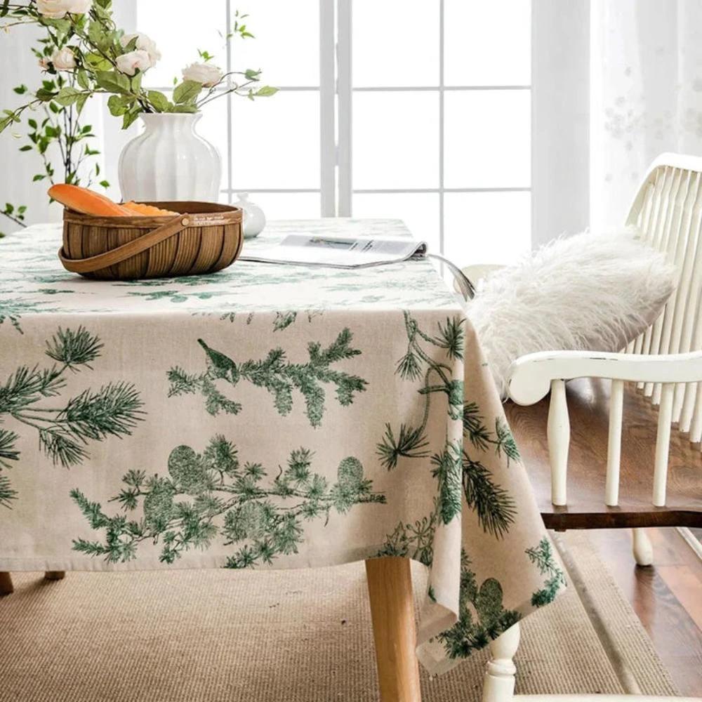Pine Grove Cotton Dining Cloth by Casa & Beyond