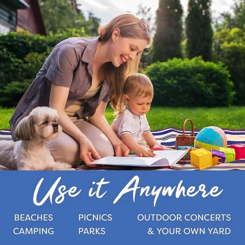 Dual-Layer Handy Picnic Mat by Casa & Beyond