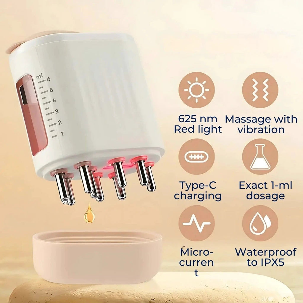 HairVibe Electric Scalp Massager | Improved Blood Circulation – Stress Relief to Promote Hair Growth and Scalp Health Bowlift by Bowlift