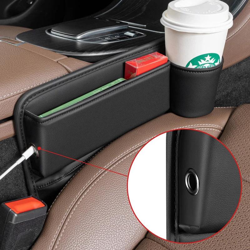 Storage box for car seats by Bowlift