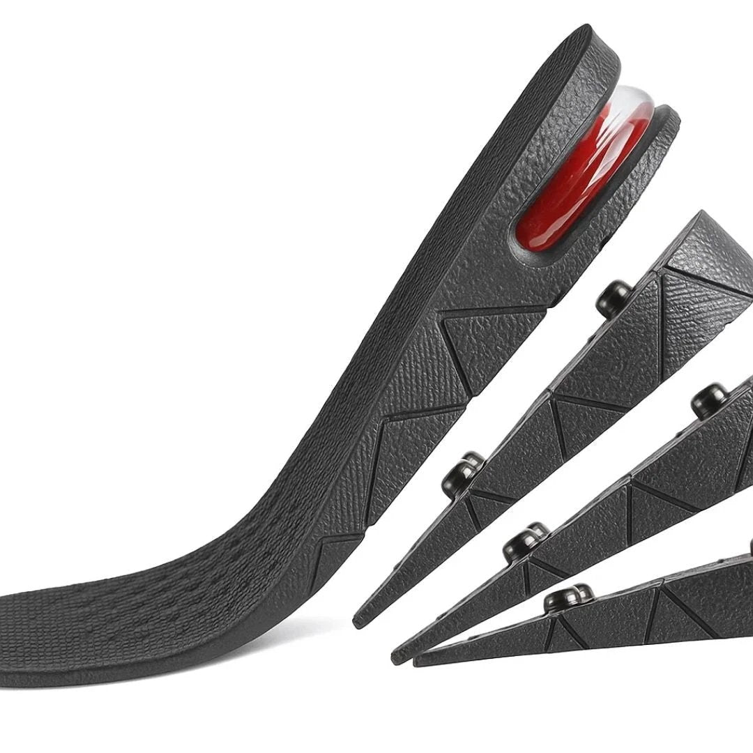 Heelsure | Heel Lift Insoles – Adjustable Height Boost – Breathable Cushioned Gel – Discreet Comfort for Work, Sport or Daily Wear Bowlift by Bowlift
