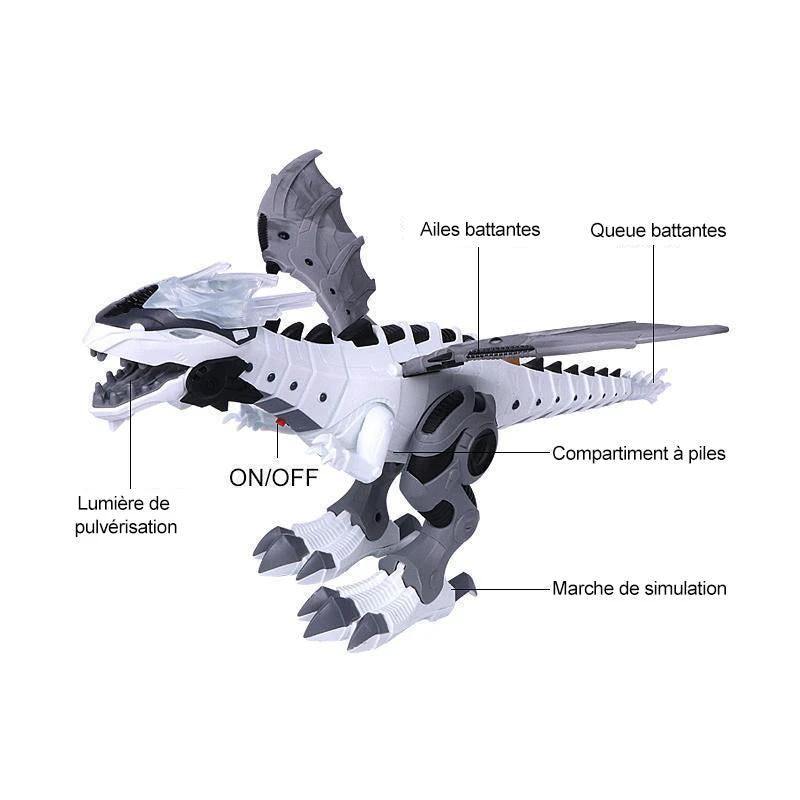 Ciaovie Toy Dinosaur Robot Electronic by Bowlift