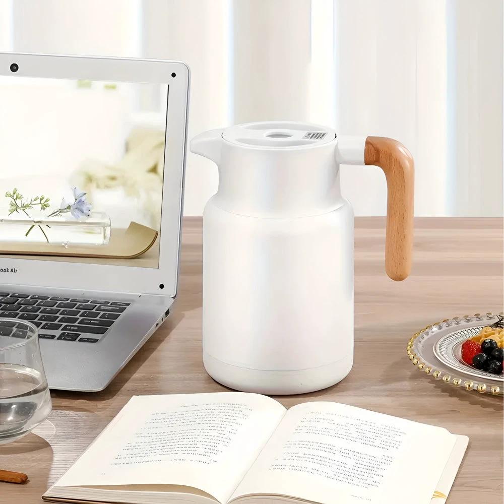 Classic Wooden Handle Thermal Carafe by Casa & Beyond