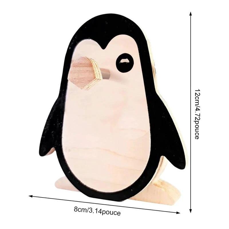 Cute wooden glasses case in animal shape by Bowlift
