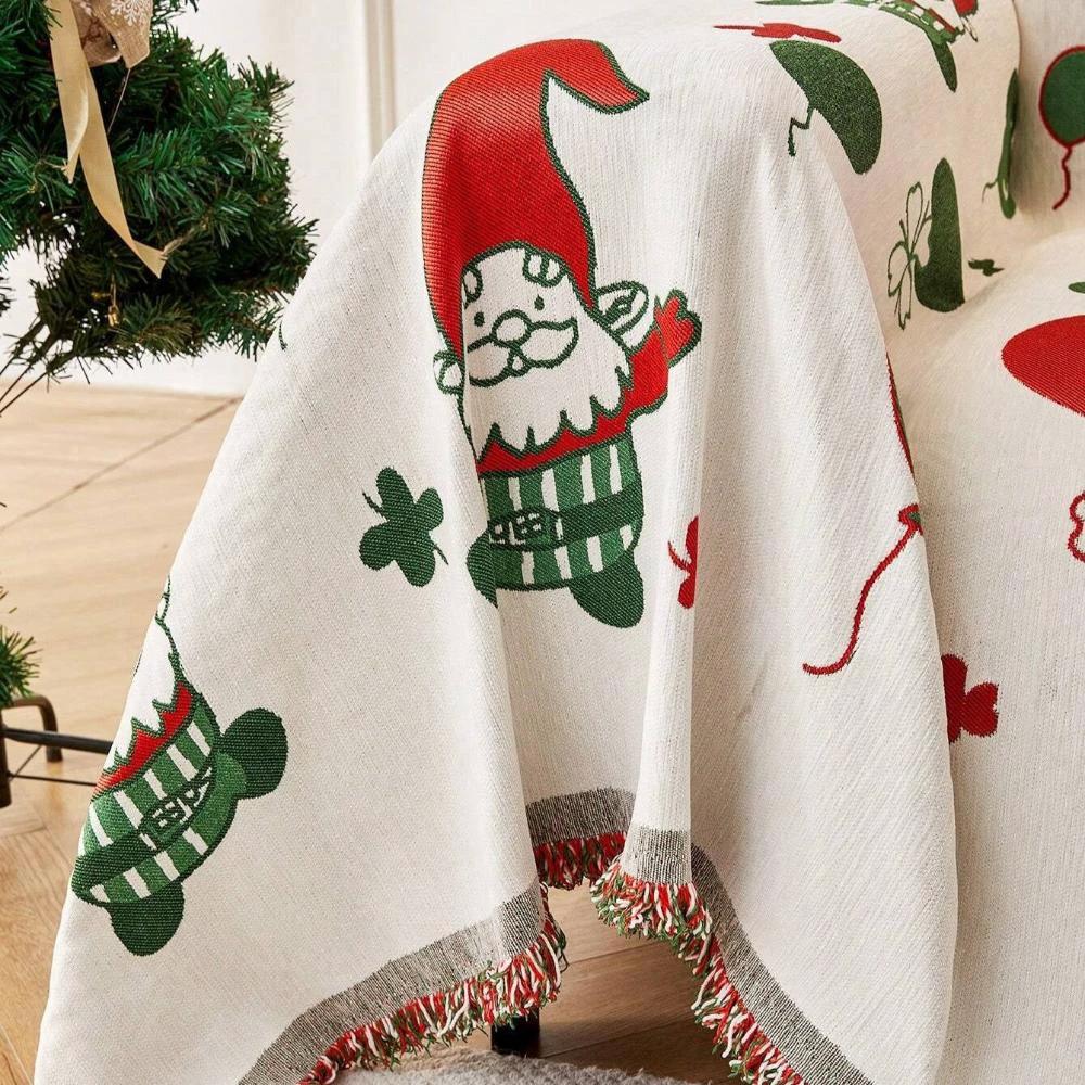 Jolly Gnome Christmas Sofa Cover by Casa & Beyond