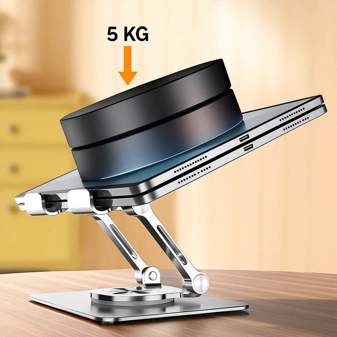 DeskEase | Adjustable Tablet Stand – Ergonomic Comfort – Foldable Anti‑Slip Design – Ideal for Work, Study, Travel & Video Calls Bowlift by Bowlift
