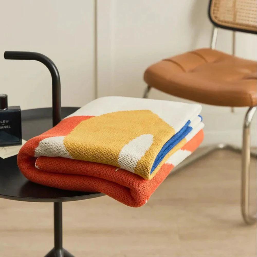 Tropical Breeze Knit Blanket by Casa & Beyond