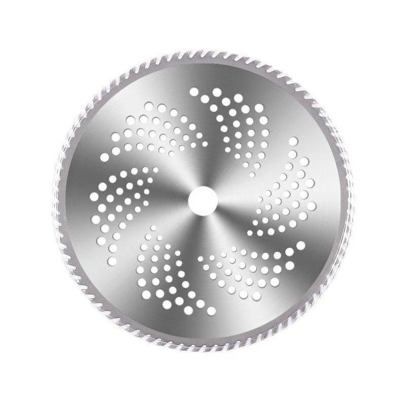 Alloyed saw blade for lawn mower by Bowlift