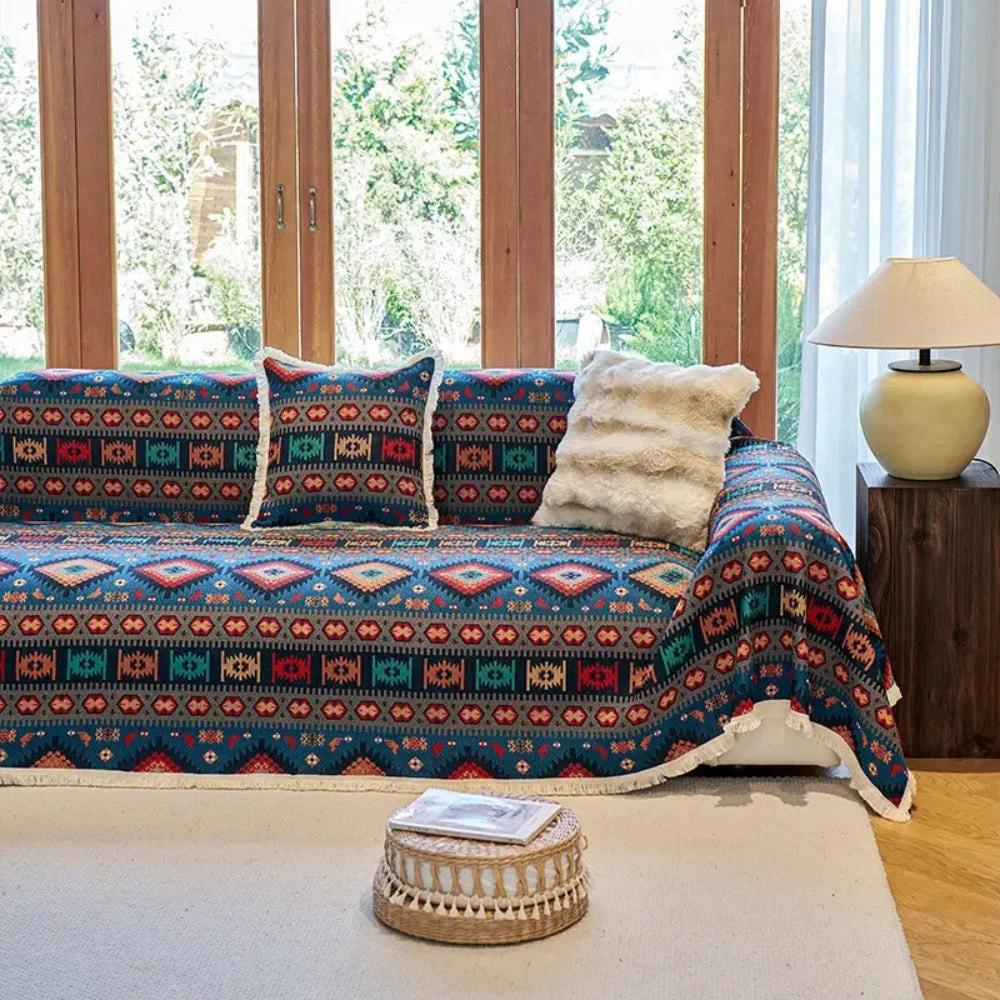 Nomad Dream Boho Sofa Cover by Casa & Beyond