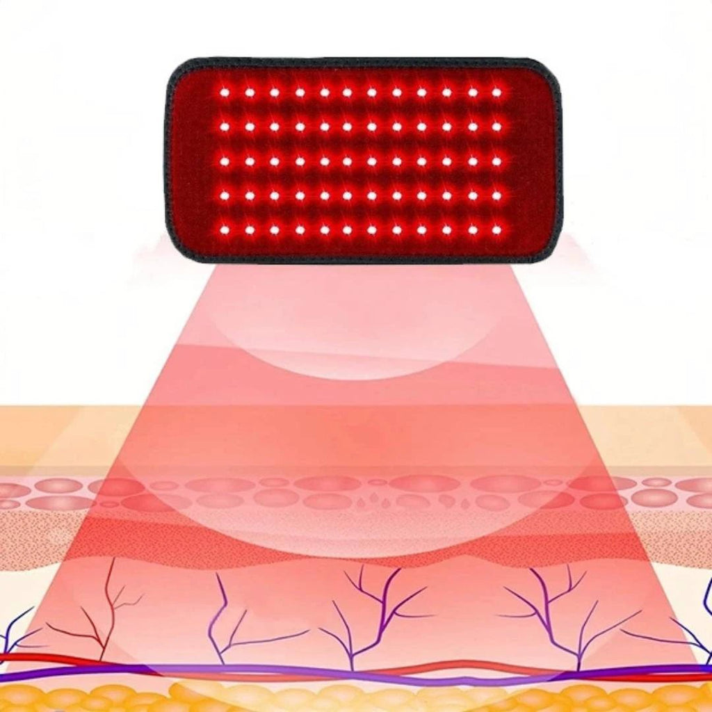 LumiRelief Red Light Therapy Belt | for Pain Relief - Inflammation Reduction - Muscle Recovery - Red Light for Skin Rejuvenation Bowlift by Bowlift