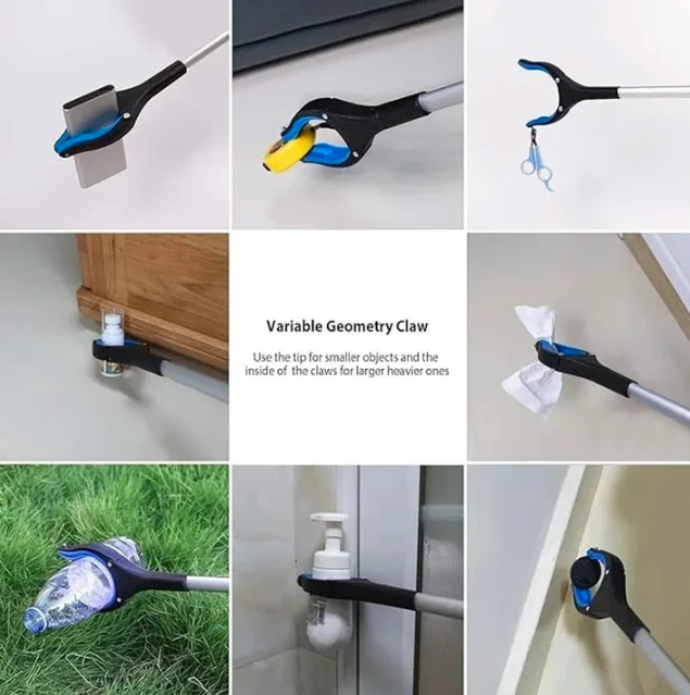 Newly Upgraded Foldable Grabber With 360° Swivel Clip by BowLift