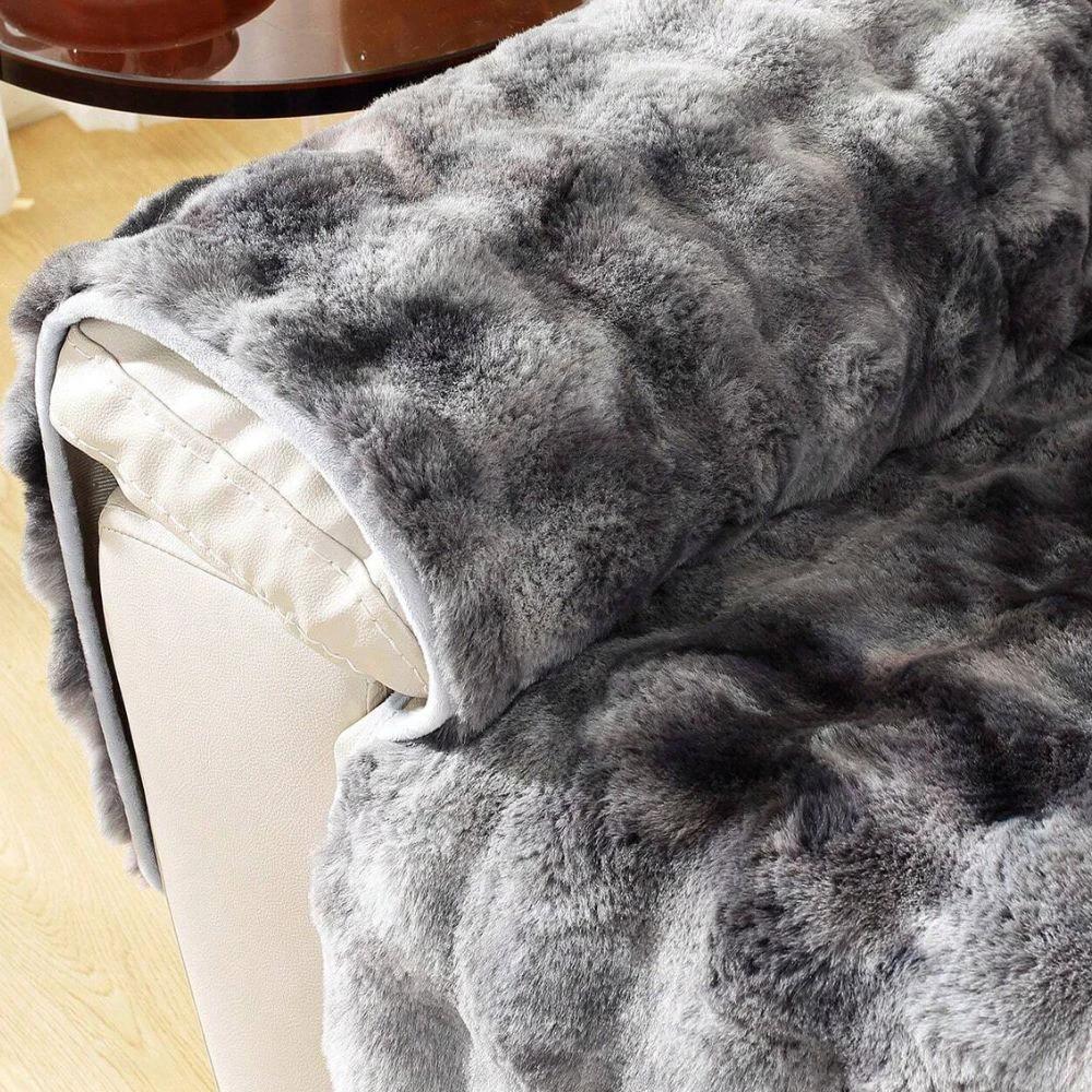 Velvet Plush Recliner Sofa Cover by Casa & Beyond