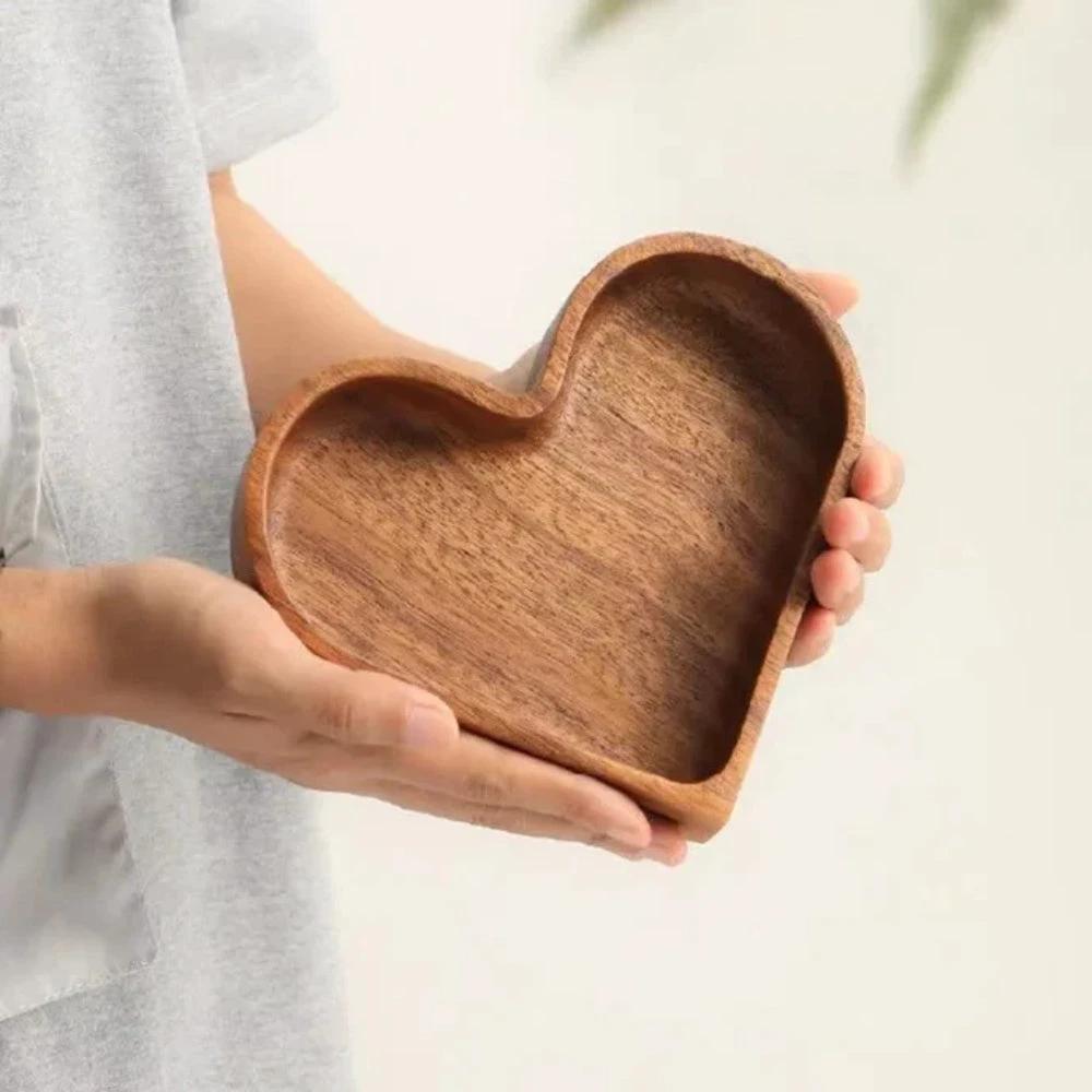 Rustic Heart Snack Tray Collection | 4pcs by Casa & Beyond