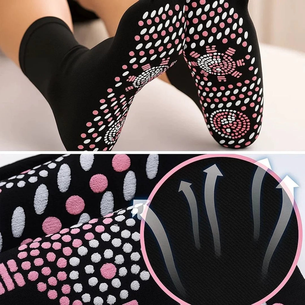 Heating Socks – Magnetic Therapy – Breathable Slimming Thermal Socks for Cold Feet Relief – Boosts Circulation & Comfort Bowlift by Bowlift