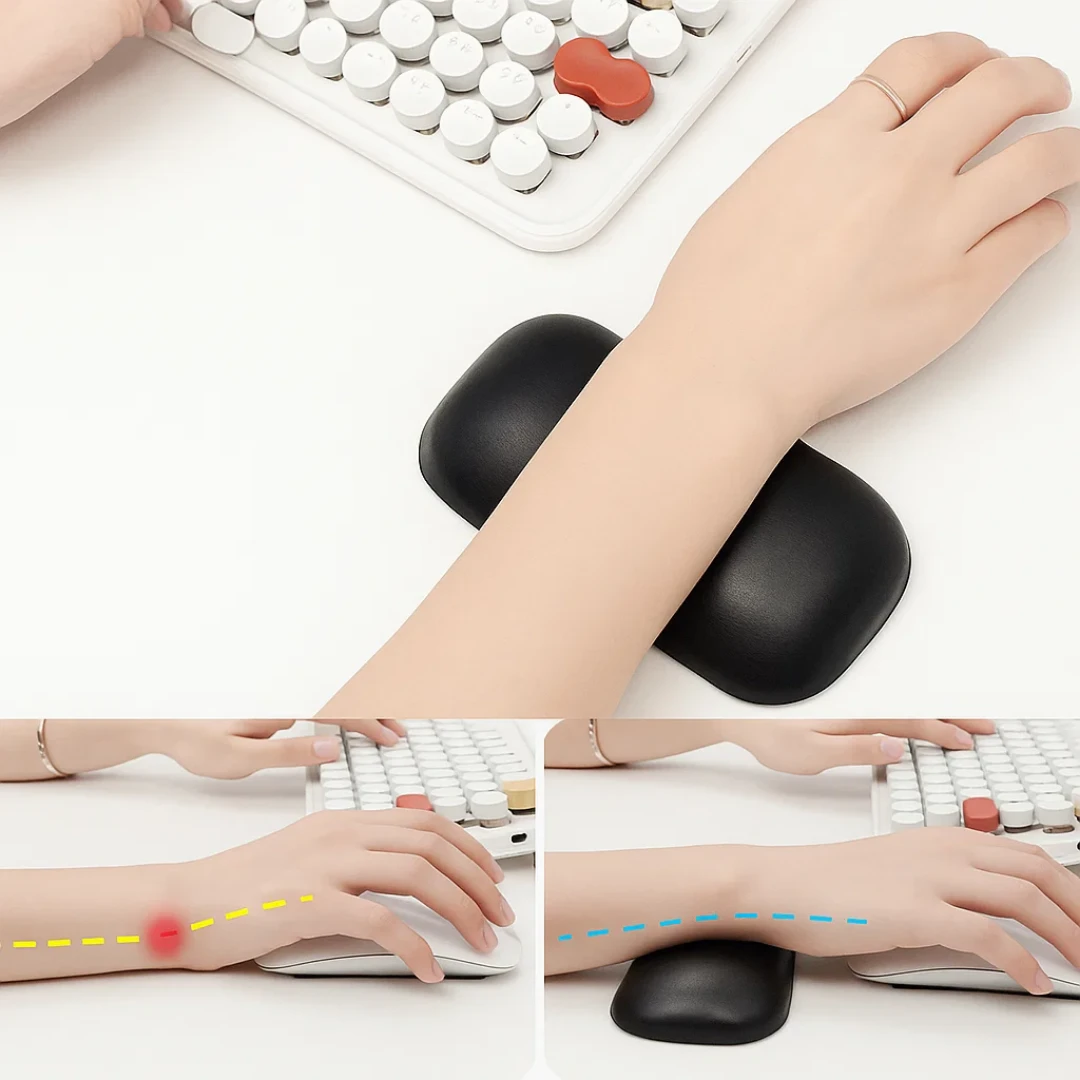 Ergonomic Pressure-Relief – Soft Non-Slip Silicone Cushion – Comfort & Pain Relief for Office & Gaming Bowlift by Bowlift