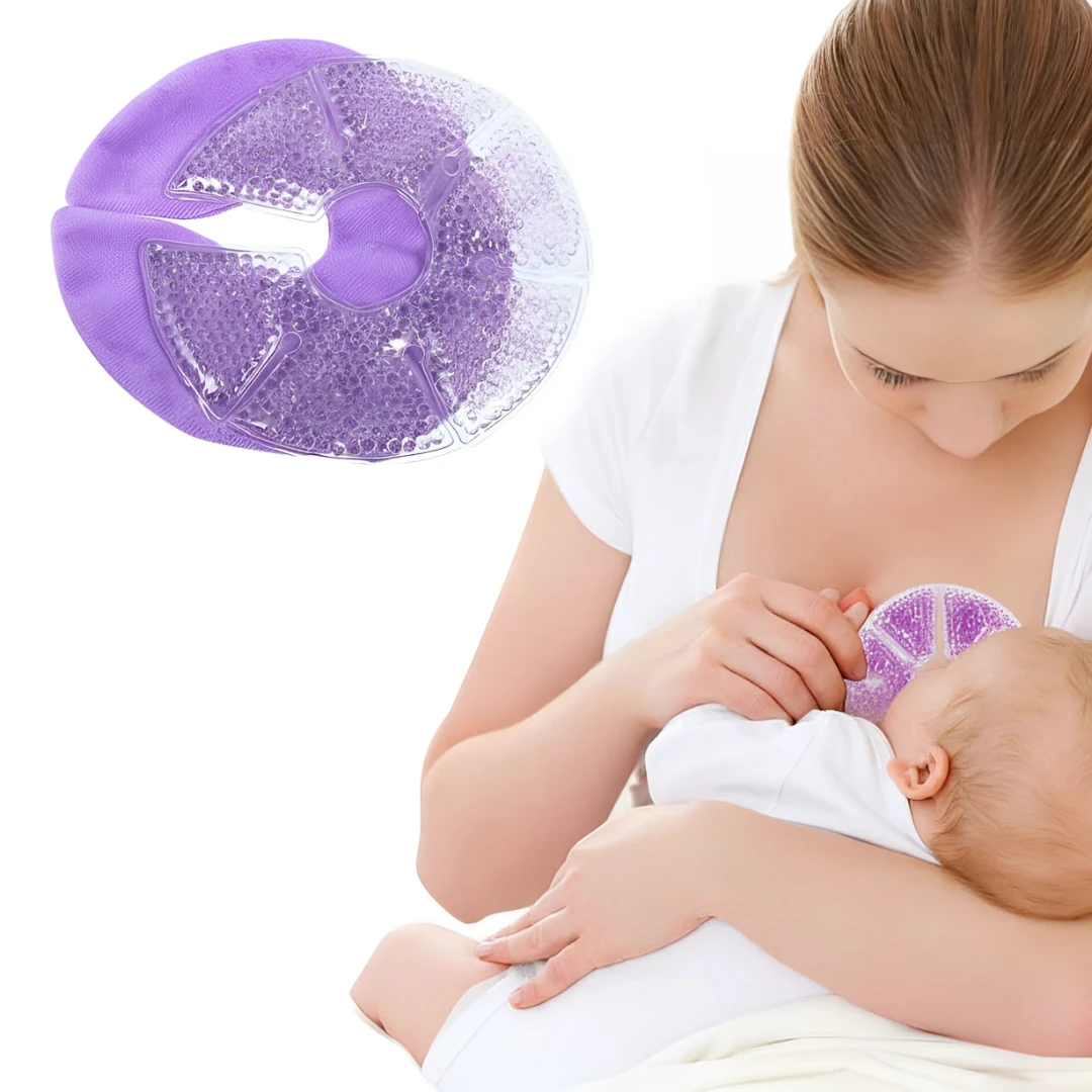 Engorgement Relief – Hot & Cold Contoured Gel Design – Comfort & Pain Relief for Nursing Mums Bowlift by Bowlift