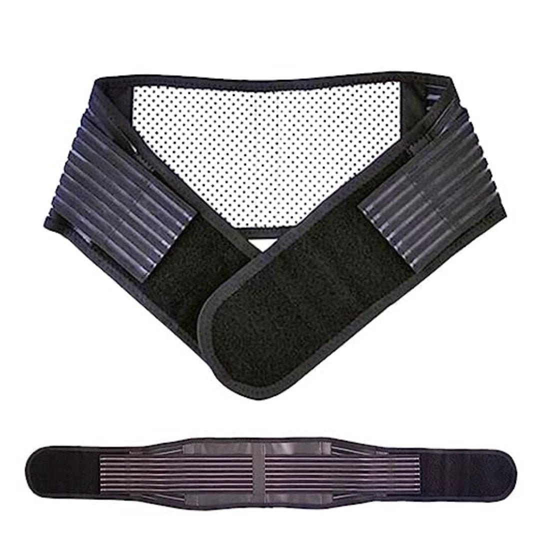 BackGuard Premium Back Pain Support Belt | Targeted Compression Relief - for Lower Back Strain - Herniated Discs and Posture Improvement Bowlift by Bowlift