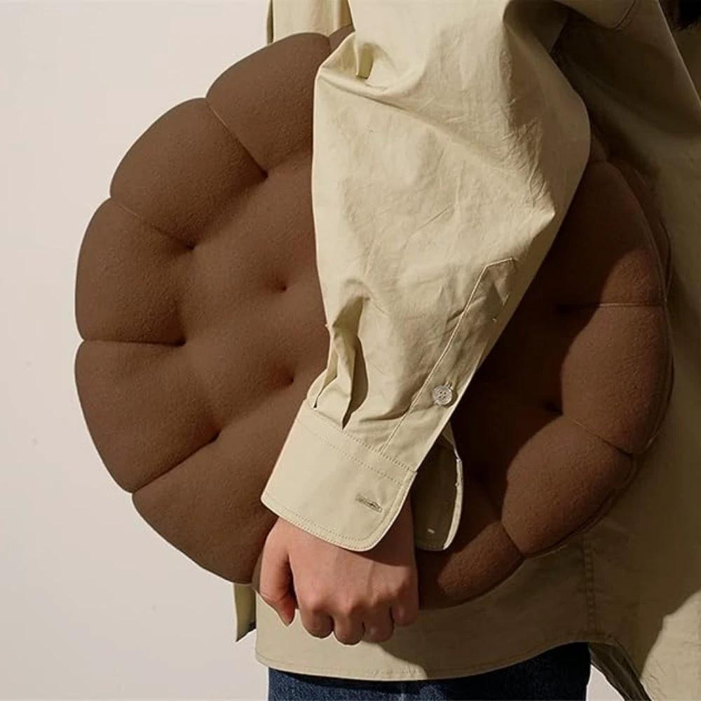 Snuggly Cookie-Inspired Cushion by Casa & Beyond