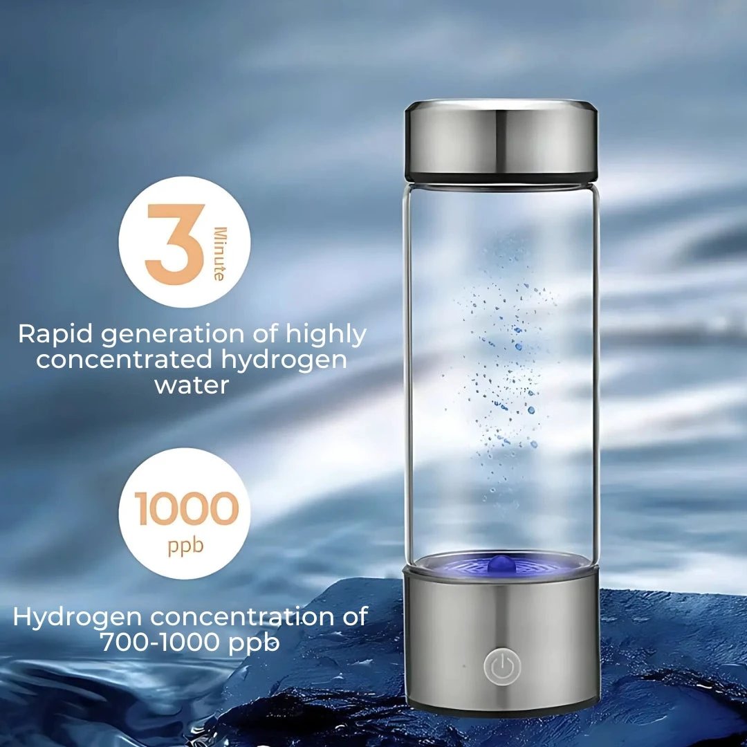 HydroPure | Portable Hydrogen Water Bottle - for Antioxidant Water – Supports Health and Performance Bowlift by Bowlift
