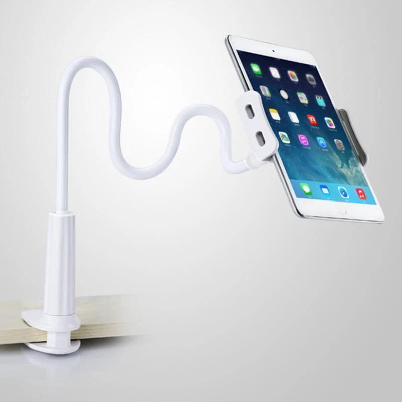 Universal detachable holder for phone and tablet with long pole by Bowlift