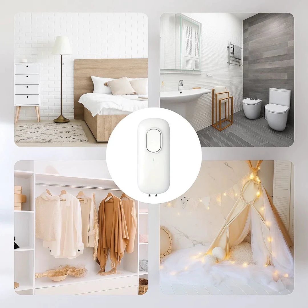 in Air Purifier – Negative Ion – Ultra-quiet ≤ 5 dB – Removes Smoke Odours & Pet Dander – Clean Fresh Air for Bedrooms Bowlift by Bowlift