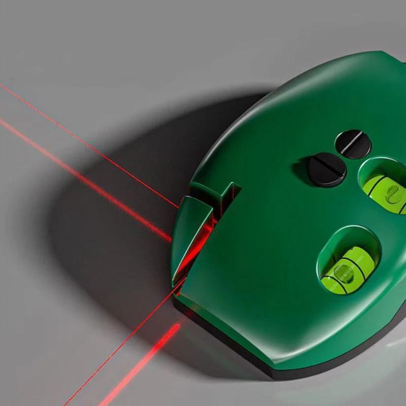 Line Laser Level – Portable Leveling Device with 90° Projection Bowlift by Bowlift